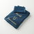Serviettes de bain TAUREAU personnalisable - 420g/m2 (bleu paon)