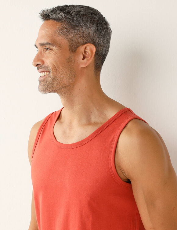 D&eacute;bardeur uni col rond - lot de 3  (corail + vert sauge + kaki)