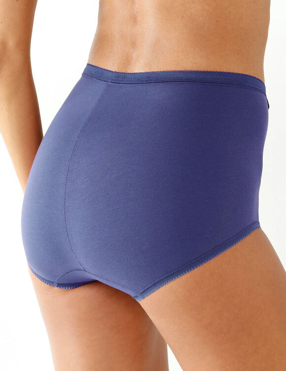 Culotte maxi Basic - lot de 3 (violet)