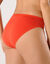 Midislip met kant - set van 3 (oranje + blauw + eendenblauw)