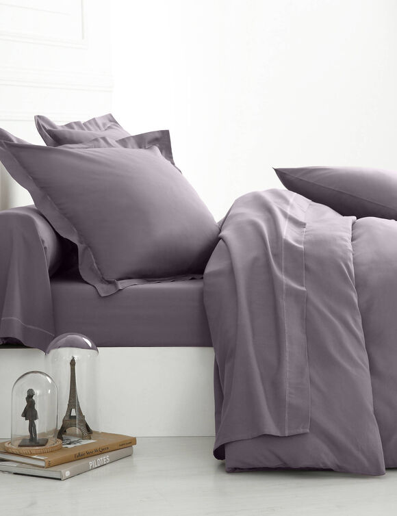 Linge de lit uni - coton 57 fils/cm&sup2; (anthracite)