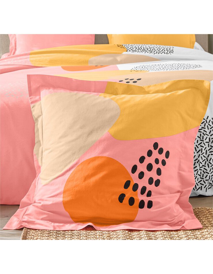 Linge de lit Oscar - coton, corail Linge de lit Oscar - coton, corail, hi-res image number 2