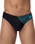 Zwemslip Medley Logo Speedo® (zwart / turkoois)