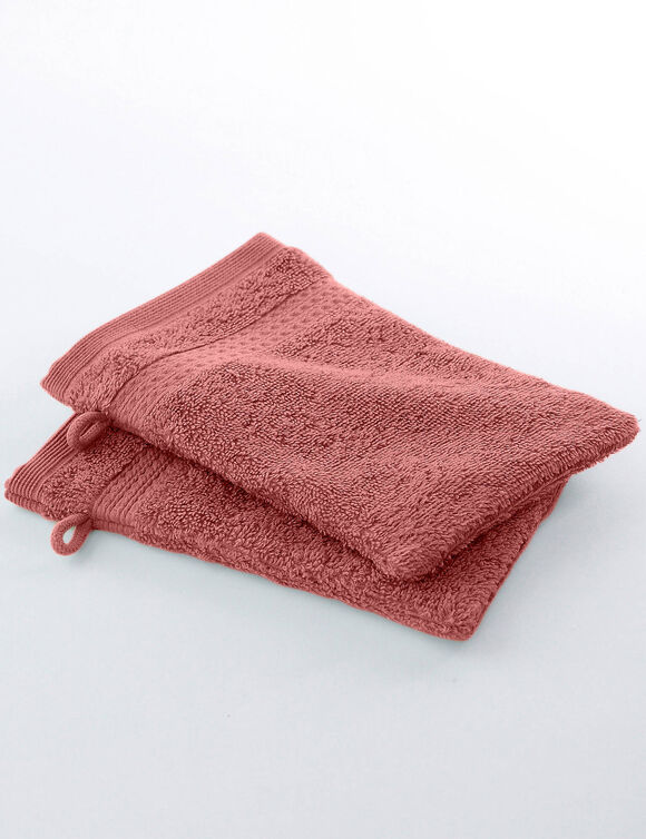 Éponge coton issu de l'agriculture biologique (bois de rose)