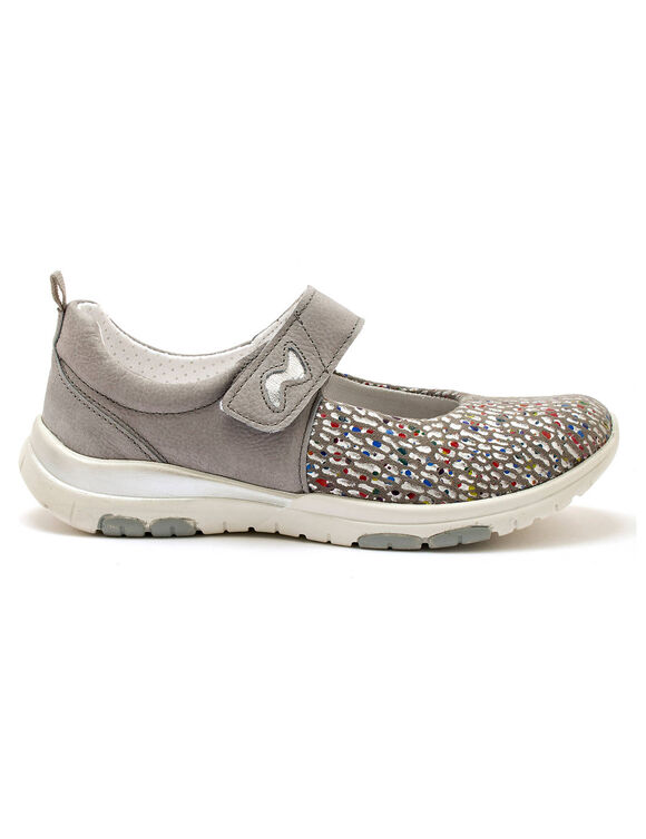 Schoenen met riempjes, Pédiconfort® (grijs)