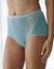 Supermaxislip met kant - set van 3 (oranje + blauw + eendenblauw)