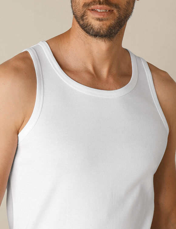 Débardeur sous-vêtement homme - lot de 3 (blanc)