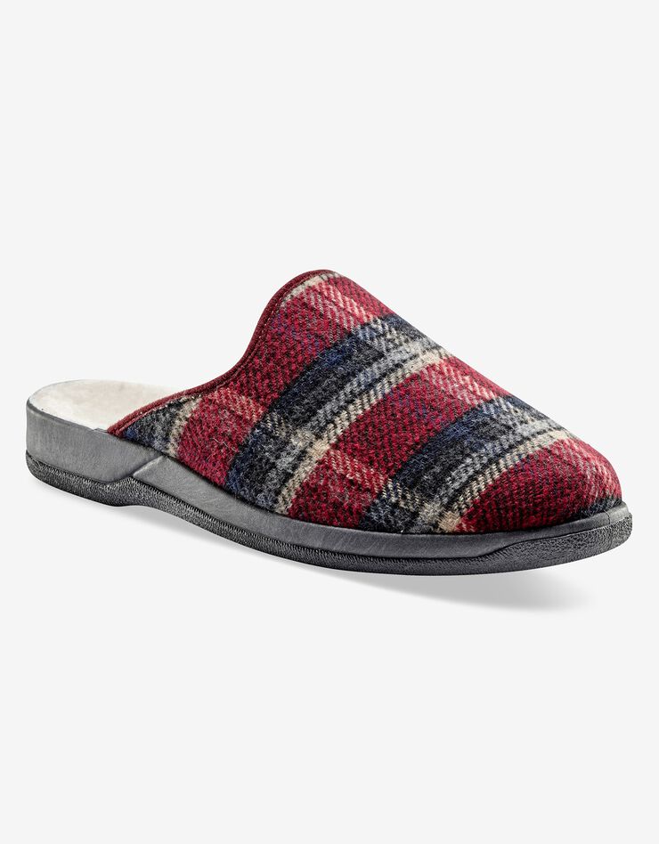 Mules homme confort - jusqu'au 47, bordeaux Mules homme confort - jusqu'au 47, bordeaux, hi-res image number 0