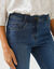 Slimjeans, hoge taille, kleine lengte (stone)