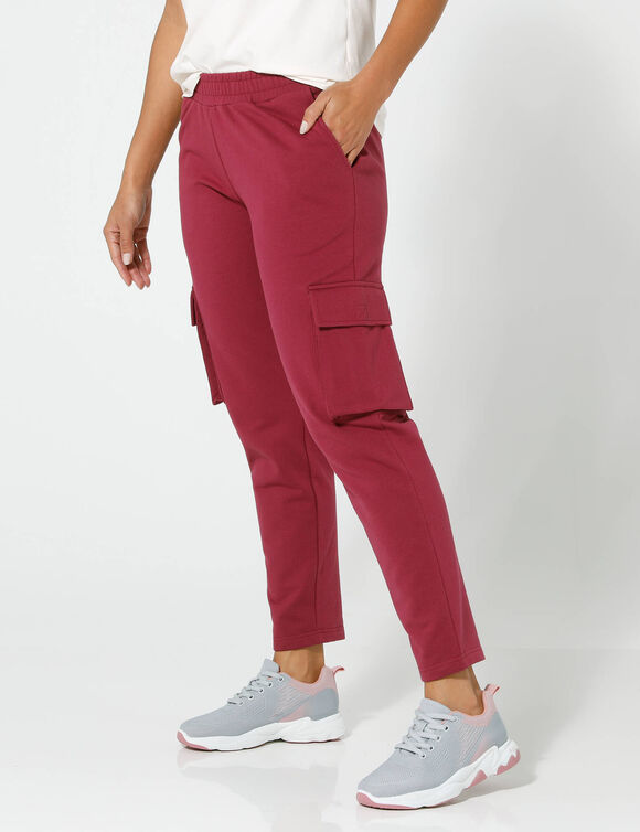 Pantalon jogging battle (prune)