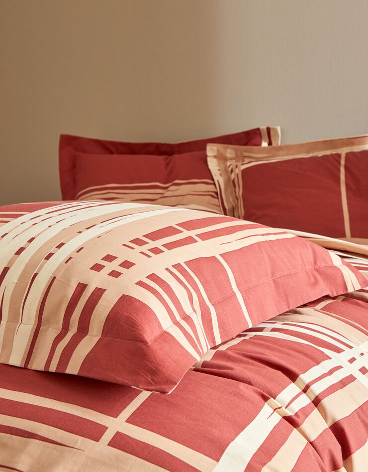 Linge de lit Augustin coton (terracotta)