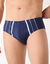 Slip met comfortabele tailleband - set van 6 (marine / zwart)
