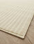 Tapis motif double arche (&eacute;cru)
