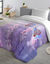 Dekbed in microvezel met vlinderprint 200 g/m2 (paars)