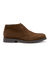 Bottines croûte de cuir CLAUDIO (marron)