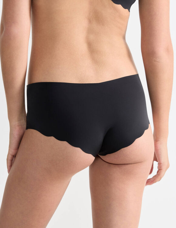 Shorty ZERO Microfibre sans coutures - lot de 2 (noir)
