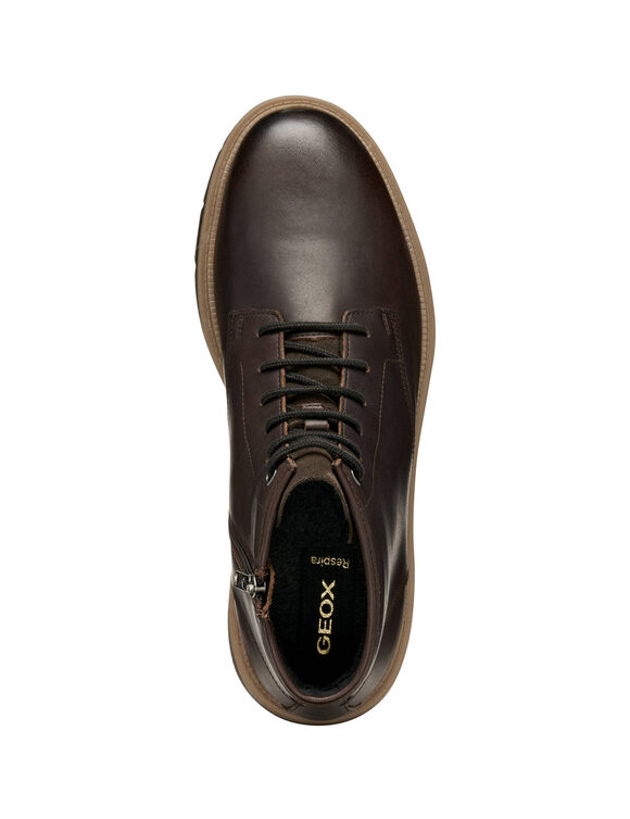 Bottines cuir POVE (bruin)