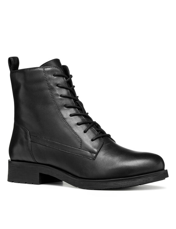 Bottines à lacets RAWELLE A (zwart)