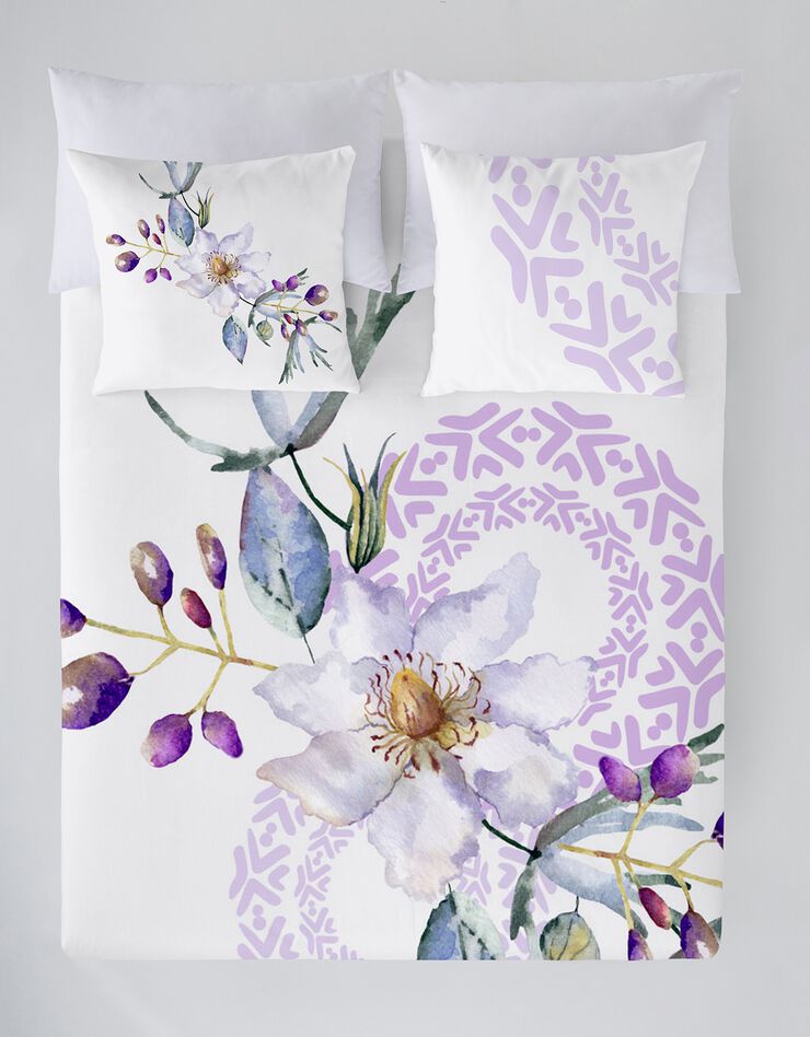 Linge de lit Provence coton (blanc)
