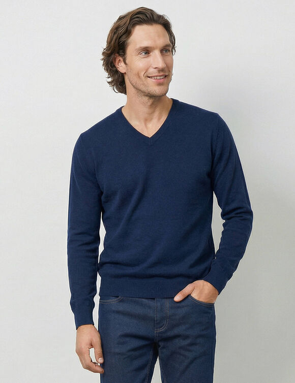 Pull uni col V (marine)