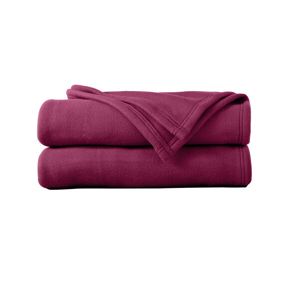 Couverture polaire Thermotec&reg; qualit&eacute; prestige 600 g/m&sup2; (prune)