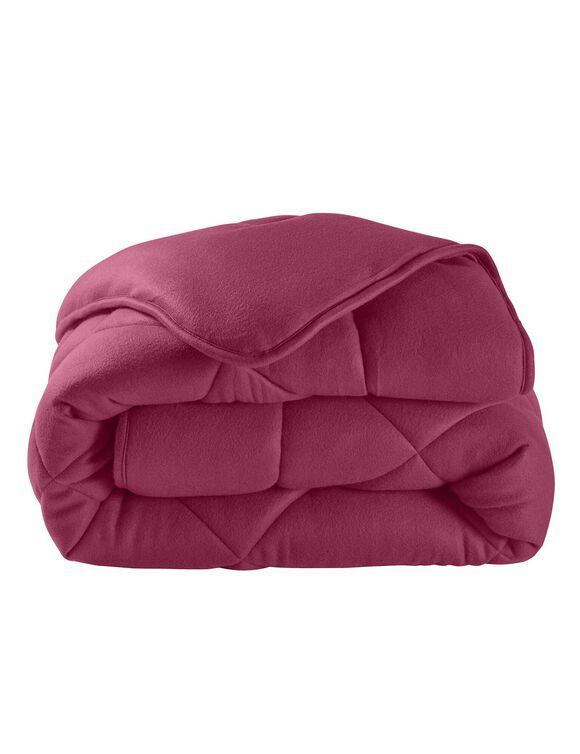 Dekbed in fleece 350g/m2 (pruim)