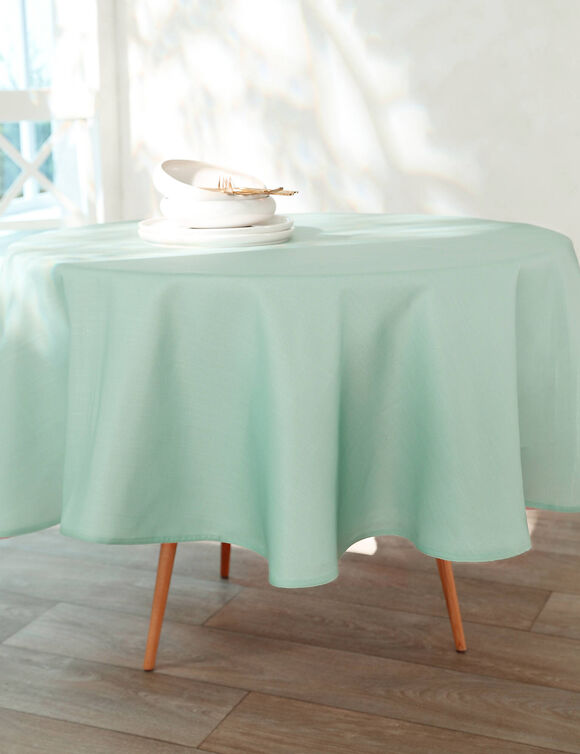 Nappe infroissable (vert amande)