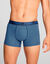 Basic shorty in stretchkatoen - set van 2 (blauw)