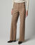 Ruime broek met gestikte plooien, klein postuur (beige)