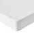 Ondoorlatende matrasbeschermer in molton met Bi-ome® behandeling (wit)