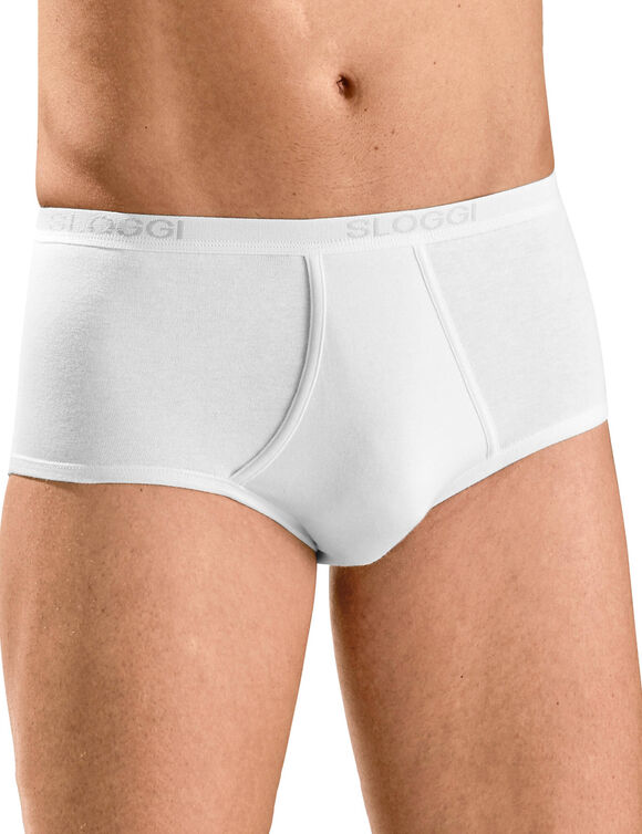 Open maxislip - set van 3 (wit)