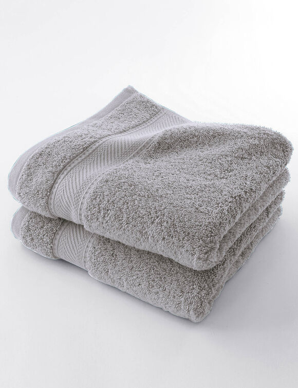 Effen badstof 540g/m2, luxe comfort (grijs)
