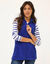 Mouwloos fleecejack met ritssluiting (felblauw)