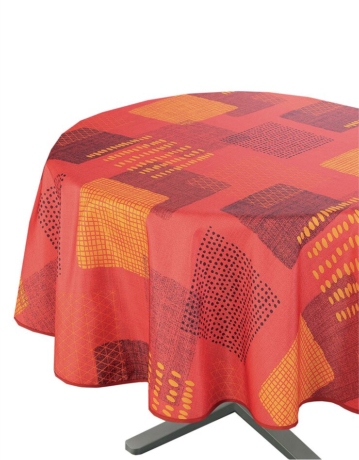 Collega heel veel Versterken Tafellaken Chloé in polyester met geometrische print, rood | Blancheporte