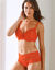 Tailleslip in effen kant Arum (oranje)