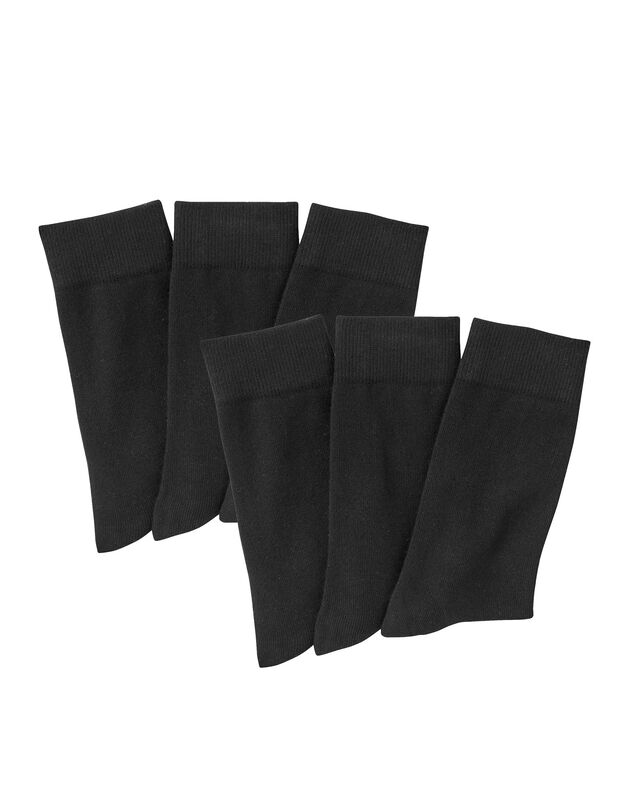 Geassorteerde sokken - set van 6 paar (zwart)