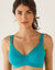 Soutien-gorge coton forme minimiseur avec armatures - lot de 2 (émeraude + marine)