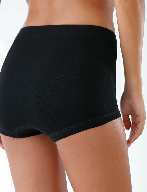 Boxer confort - lot de 3 (noir)