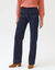 Rechte, ruime jeans, hoge taille (raw)