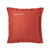 Taie d'oreiller coton, personnalisable  (terracotta)