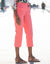 Rechte 7/8-broek met stretch (mandarijn)