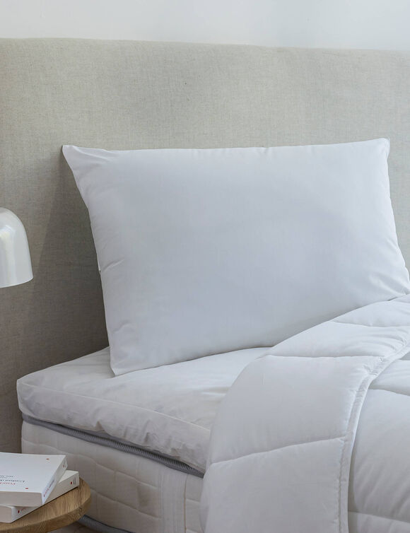 Oreiller anti-acariens Proneem® ferme (blanc)