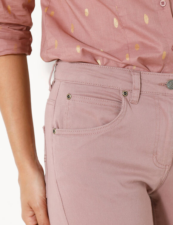 Pantalon sculptant, 5 poches (praline)