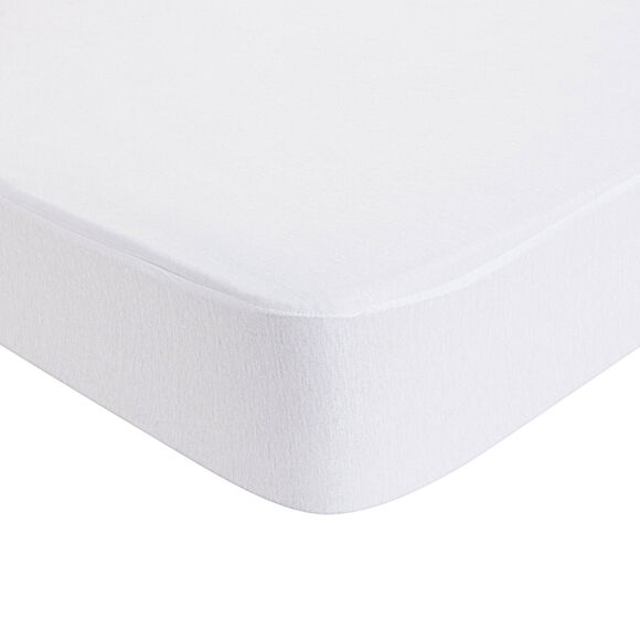 Ondoorlatende matrasbeschermer Tencel® (wit)