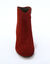 Leren boots in westernstijl (bordeaux)