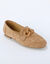 Mocassins met fantasiegesp (beige)