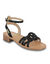 Sandales à talons en cuir Hireen (noir)