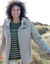 Parka imperm&eacute;able doubl&eacute;e polaire unie (beige)