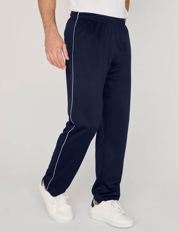 Pantalon de sport microfibre int&eacute;rieur gratt&eacute; (marine)