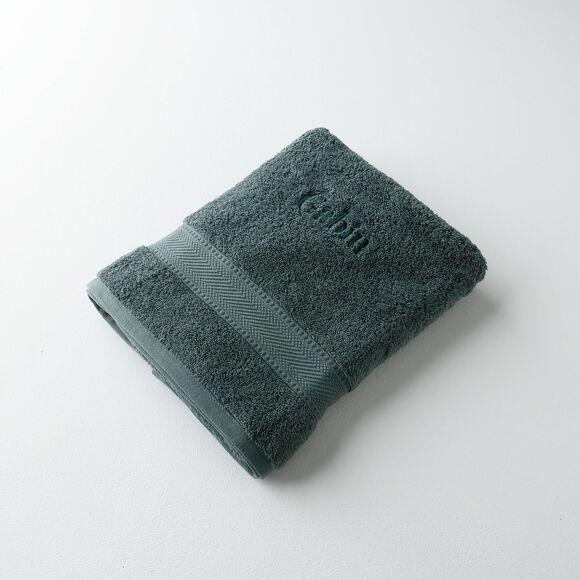 Collection serviettes de bain personnalis&eacute;es - confort moelleux 540 g/m&sup2; (kaki)